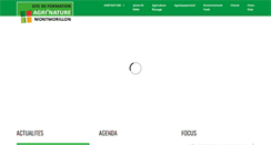 Desktop Screenshot of formations-agrinature.com